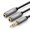 UGREEN AV123 3.5mm Male to 2x 3.5mm Female Audio Port Splitter Cable #10532