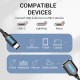 Vention CCSBB USB 2.0 Type C Male to USB A Female OTG Cable 0.15M