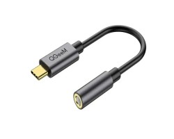 QGeeM QG-UA15 Type-C Male to 3.5mm Female Converter