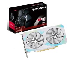 MAXSUN AMD Radeon RX 580 8GB GDDR5 White Graphics Card