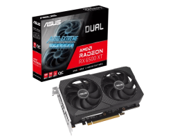 ASUS Dual Radeon RX 6500 XT V2 OC Edition 4GB GDDR6 Graphics Card