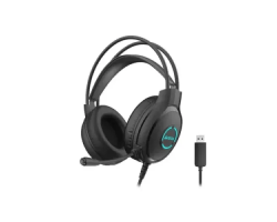 A4TECH FH300U Fstyler Neon Backlit Stereo USB Headphone - Black