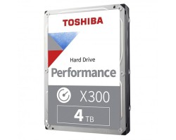 TOSHIBA X300 Performance 4TB 3.5" 7200 RPM SATA Hard Disk Drive