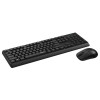 Rapoo X1500 Wireless Black Optical Keyboard & Mouse Combo with Bangla