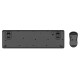 Rapoo X2100 Wireless Black Optical Keyboard & Mouse Combo