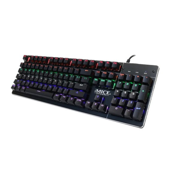 IMICE MK-X80 RGB Backlight Blue Switch Mechanical Gaming Keyboard