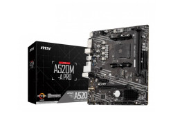 MSI A520M-A Pro AM4 AMD Micro-ATX Motherboard