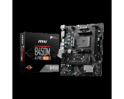 MSI B450M-A PRO MAX II AMD AM4 Motherboard