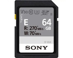 Sony SF-E Series UHS-II SDXC 64GB Memory Card