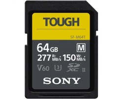 Sony SF-M Tough Series UHS-II SDXC 64GB Memory Card