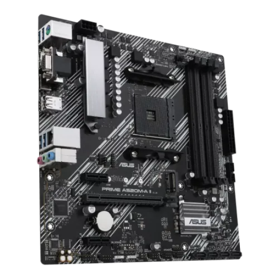Asus PRIME A520M-A II AM4 micro ATX Motherboard