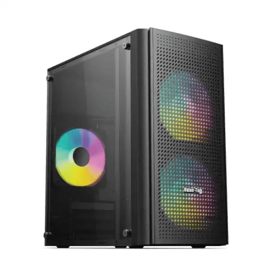 Value-Top VT-M200 argb Mid Tower Micro ATX Casing With PSU