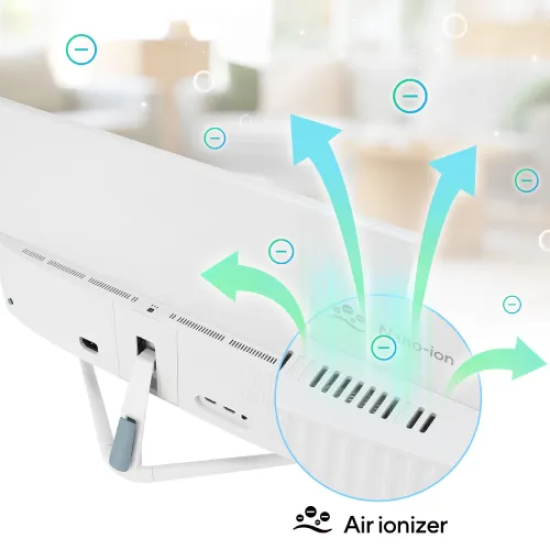 Asus VU249HFI-W 24" 100Hz IPS FHD Eye Care Monitor With Air Ionizer