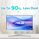 Asus VU279HFI-W 27" 100Hz IPS FHD Eye Care Monitor With Air Ionizer