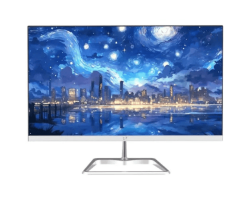 Value Top S24IFR100W 23.8 Inch FHD Display HDMI VGA White Monitor