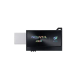 ADATA SC730 512GB USB Type-A & Type-C Portable Black External SSD