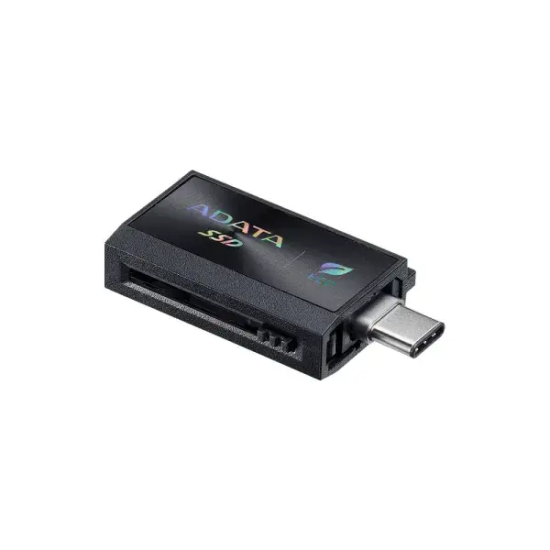 ADATA SC730 512GB USB Type-A & Type-C Portable Black External SSD