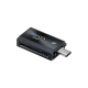 ADATA SC730 512GB USB Type-A & Type-C Portable Black External SSD