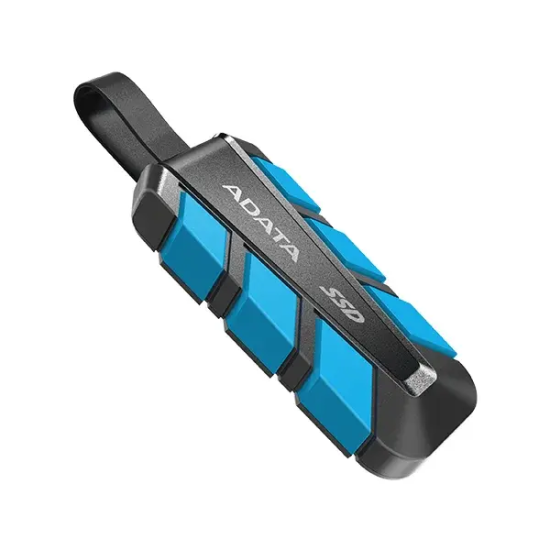 ADATA SC740 500GB USB 3.2 Gen2 Type-C Portable Blue External SSD